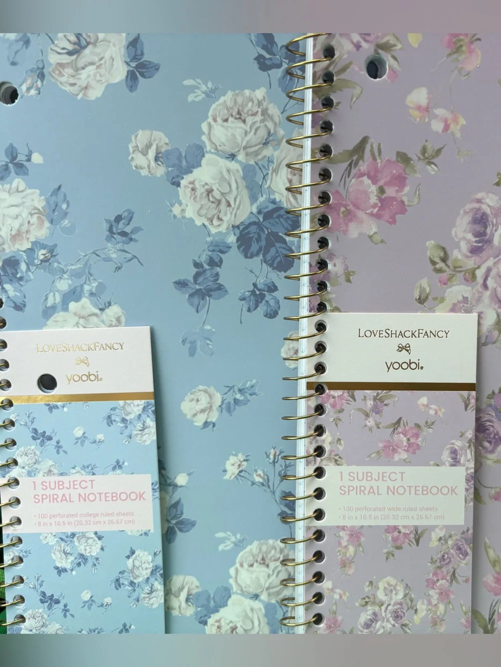 LoveShackFancy, Target notebook bundle, set,